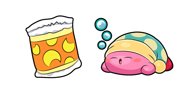 Kirby Sleep and Pillow