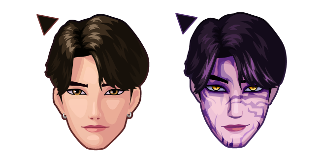 KPop Demon Hunters Jinu and his Demon Form