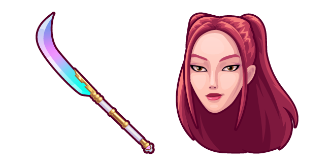 KPop Demon Hunters Mira and a Glaive
