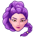 KPop Demon Hunters Rumi Nim and a Sword cursor