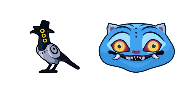 KPop Demon Hunters Tiger and Bird