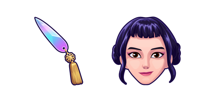 KPop Demon Hunters Zoey and Knife