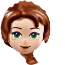 LEGO Emily Jones and Amulet cursor