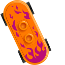 LEGO Friends Mia and Skateboard pointer