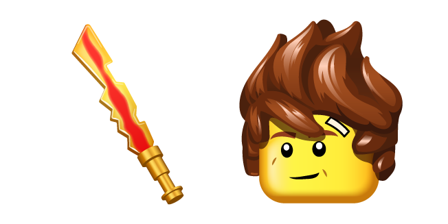 LEGO Ninjago Kai and Fire Elemental Blade