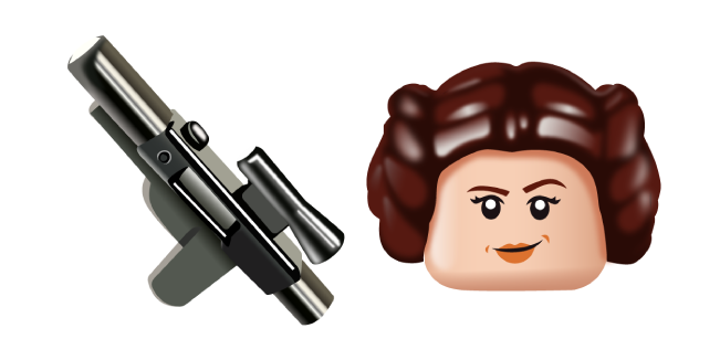 LEGO Princess Leia and Blaster