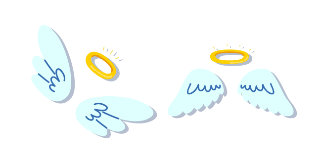 Angel Wings and Halo