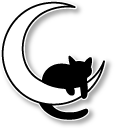 Black Cat and White Moon pointer