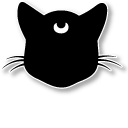 Black Cat and White Moon cursor