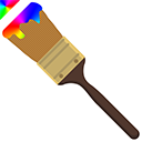 Bob Ross Paint Brush pointer