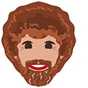 Bob Ross Paint Brush cursor