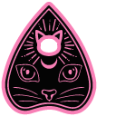 Cat-Themed Ouija Spirit Board cursor