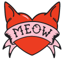 Cat-Themed Tattoos cursor