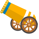 Circus Human Cannonball pointer