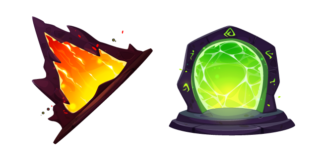 Fiery and Forest Portals