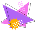 Frutiger Metro Shapes and Disco Ball pointer