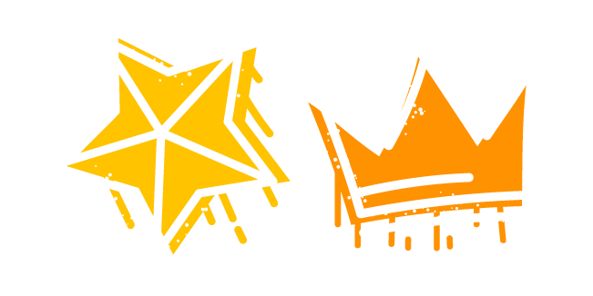 Graffiti Crown and Star