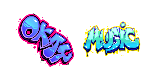 Graffiti Okay and Music Inscription