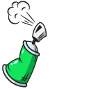 Graffiti Spray Cans pointer