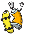 Graffiti Spray Cans cursor