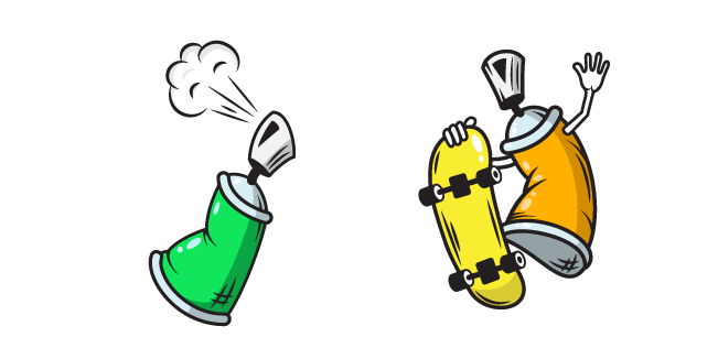Graffiti Spray Cans