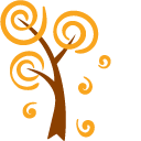 Hand-Drawn Autumn Trees pointer