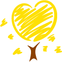 Hand-Drawn Autumn Trees cursor