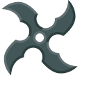 Kunai and Shuriken cursor