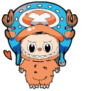 Kuromi and Tony Tony Chopper Labubus cursor