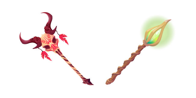 Magical Wizard Staffs