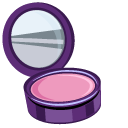 Makeup Brush and Mirror cursor