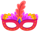 Margi Gras Carnival Mask cursor