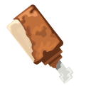 Minecraft Blocky Chicken Drumstick and Steve Toy pointer