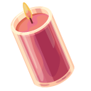 Red and Orange Candles pointer