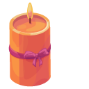 Red and Orange Candles cursor