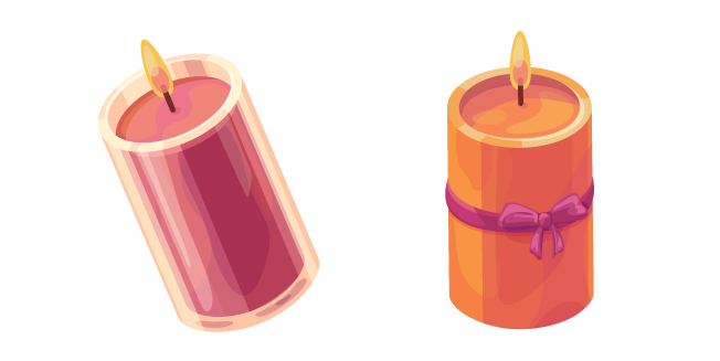 Red and Orange Candles
