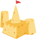 Sand Castle cursor