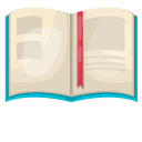 School Backpack and Book cursor