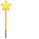 Star-Shaped Magic Wand cursor