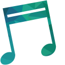 Treble Clef and Sixteenth Note cursor