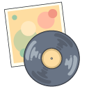 Vinyl Record and Gramophone pointer