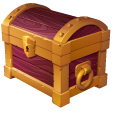Wooden Chest with Rubies cursor