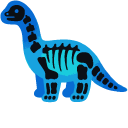 X-Ray Dinosaurs' Silhouettes pointer