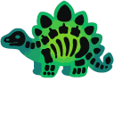 X-Ray Dinosaurs' Silhouettes cursor