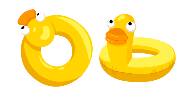 Yellow Duck Swim Ring