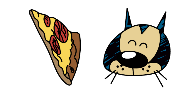 The Loud House Cliff and Pizza