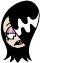 The Loud House Haiku and a Skull cursor