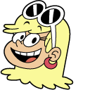 The Loud House Leni Loud and Hairbrush cursor