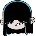 The Loud House Lucy Loud and Book cursor