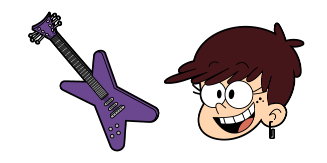 The Loud House Luna Loud and Guitar